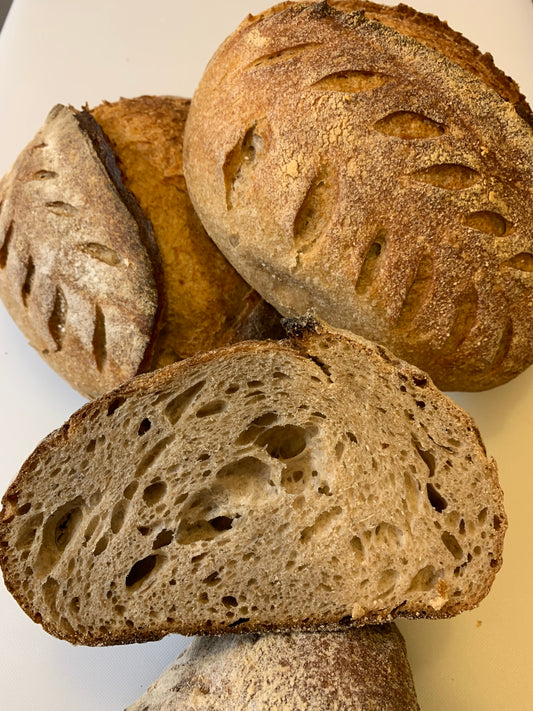 Rustic Rye Organic Sourdough Bread