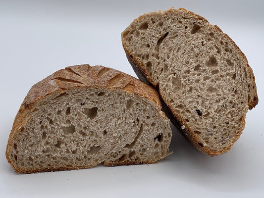 Whole Wheat Organic Sourdough Bread