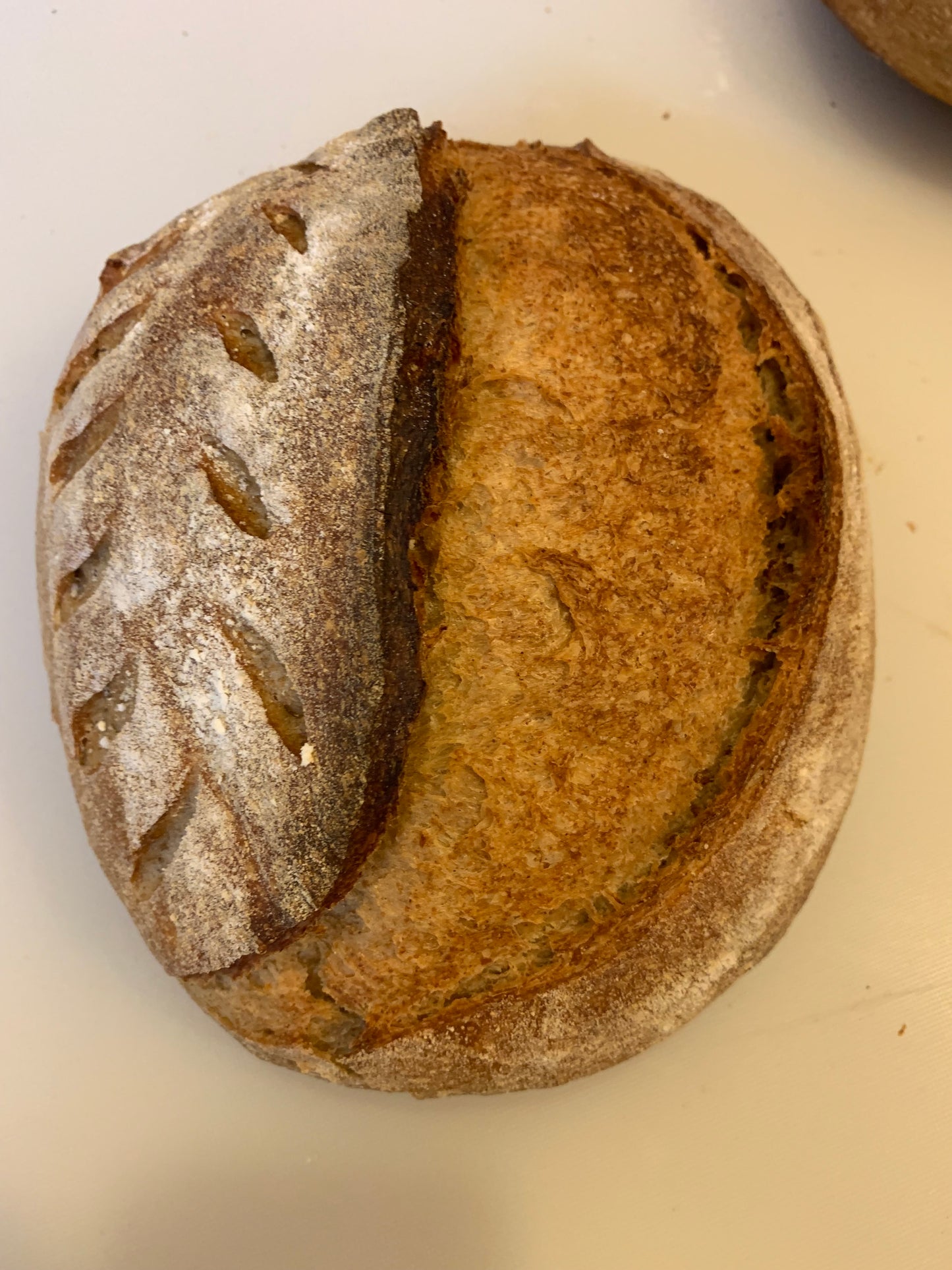 Rustic Rye Organic Sourdough Bread