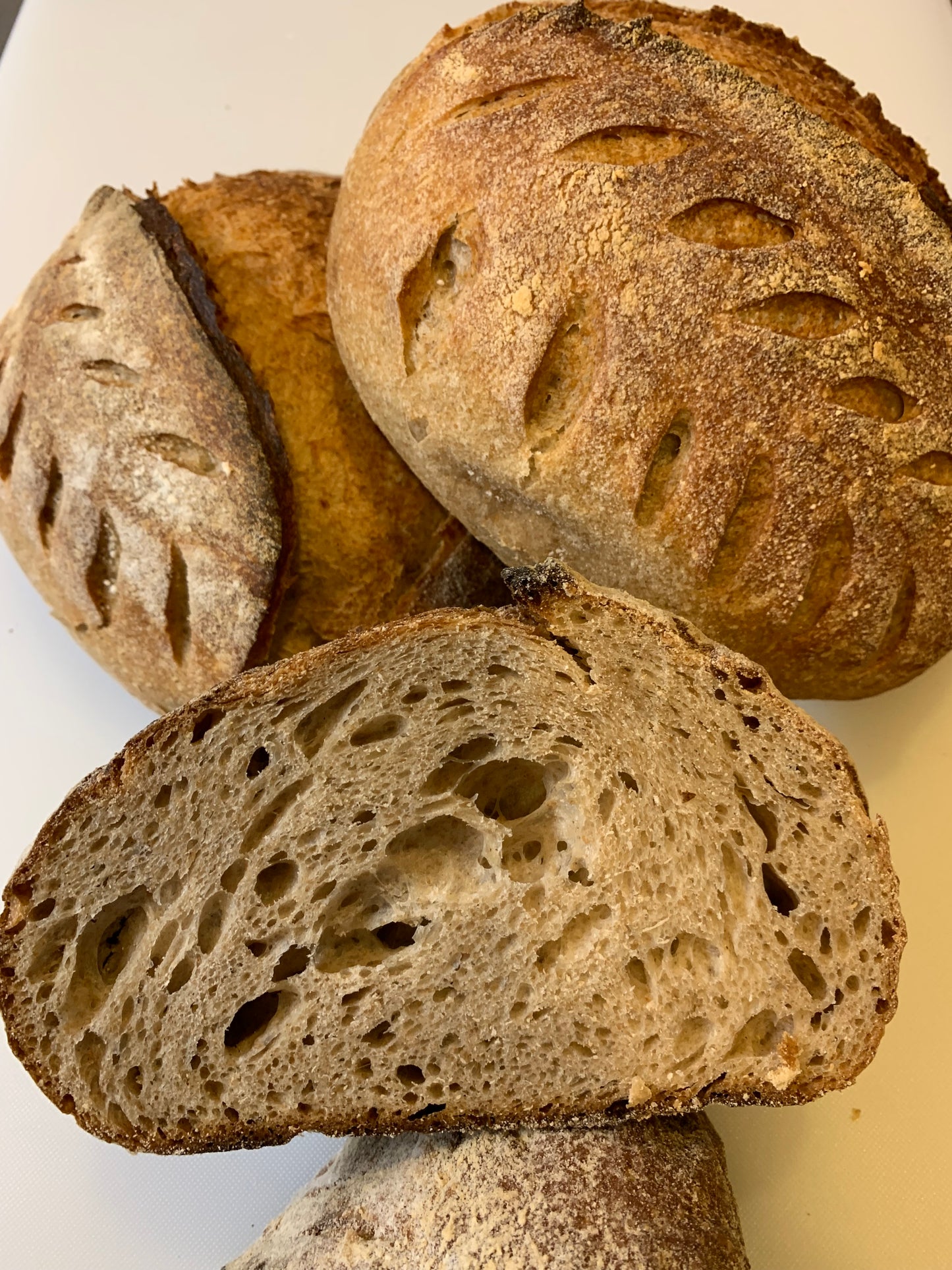 Rustic Rye Organic Sourdough Bread